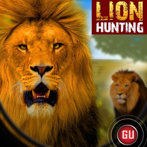 Wild Angry Safari Lion Jungle Sniper Hunting 3D Game Icon