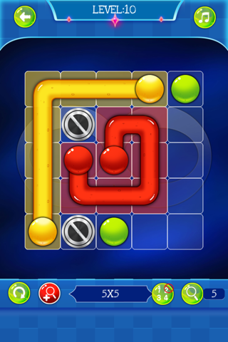 Lines Link Blocked: A Free Puzzle Game About Linking, the Best, Cool, Fun & Trivia Games. screenshot 3