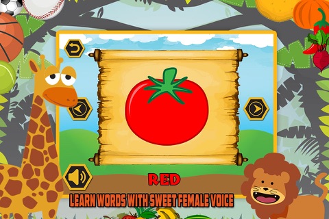 Preschool Words Learning - Early world Learning with Games screenshot 3