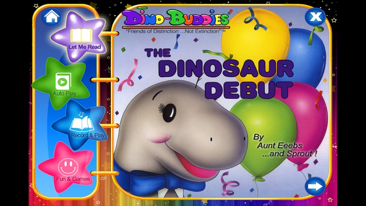 Dino-Buddies – The Dinosaur Debut Interactive eBook App (English)