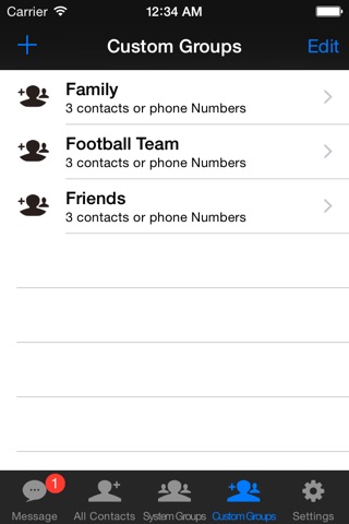 Any Group SMS screenshot 3