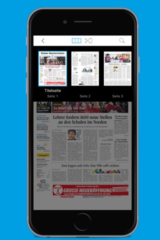 KN/SZ E-Paper - Nachrichten screenshot 2