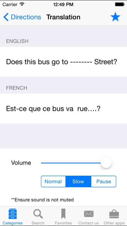 English to French Translation Phrasebook
