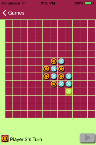 Beyond Tic Tac Toe - Get Five-in-a-row with Friends, solve Gomoku puzzles, or beat the computer Free screenshot 2