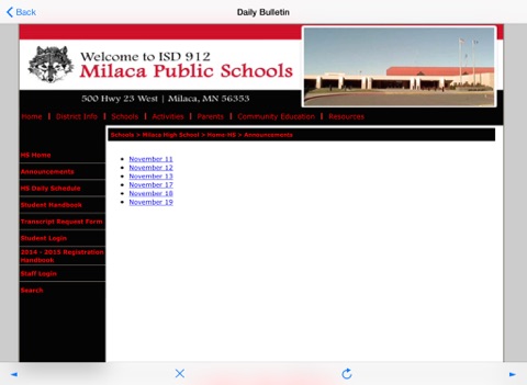 Milaca Public Schools screenshot 4