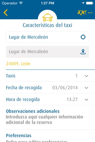 QT Quiero un Taxi! screenshot 4