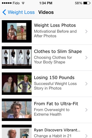 Weight Loss Success Stories - with Effective Exercise and Healthy Foods screenshot 3