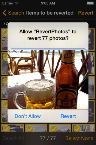 Revert Photos at Once screenshot 4