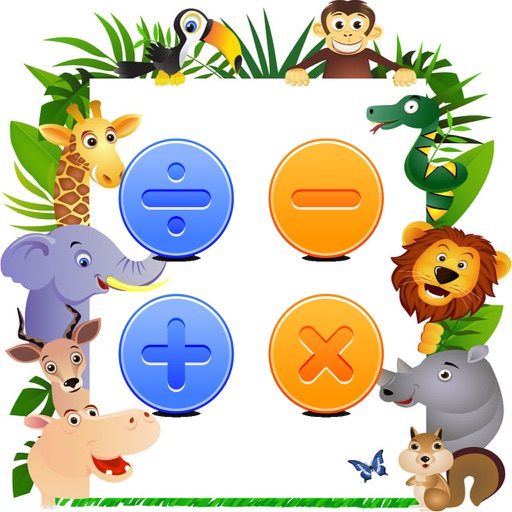 Kids Maths Zoo Pro Icon