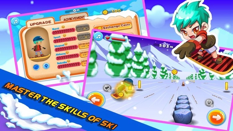 3D Ski Racing-Super Jumper Rush