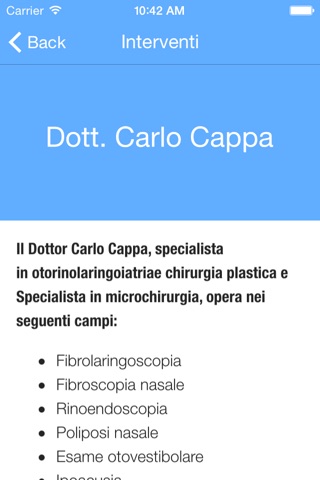 Dott. Carlo Cappa screenshot 2