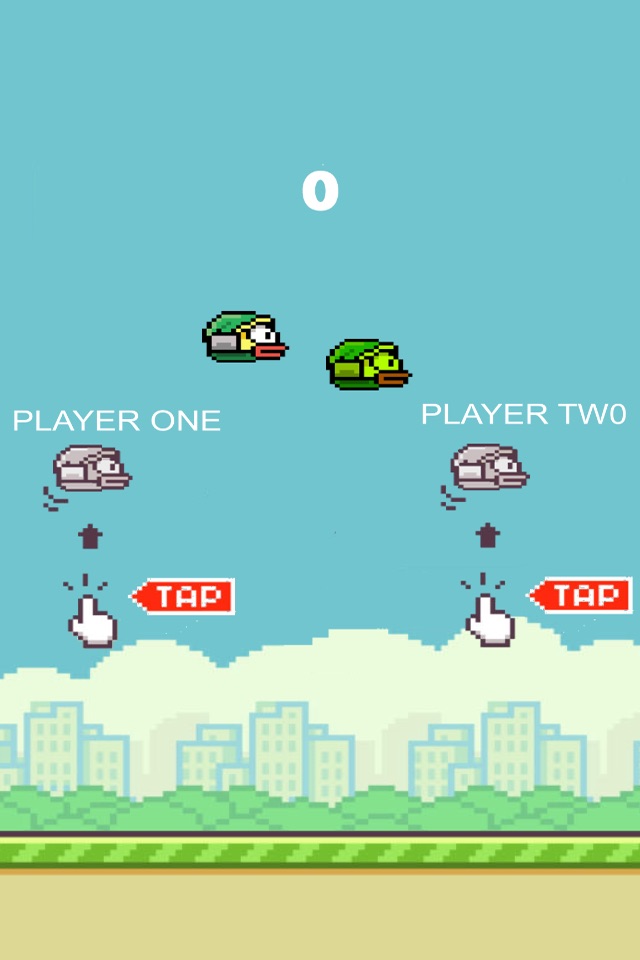 Flappy 2 Players screenshot 2