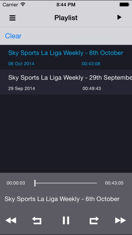 My Football Playlist