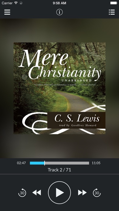 Mere Christianity (by C.S. Lewis) Screenshot 1
