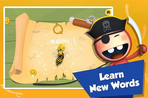Icky the Pirate -  Treasure Trace - Learn to write Uppercase ABC - Lesson 2 of 3 FREE screenshot 3