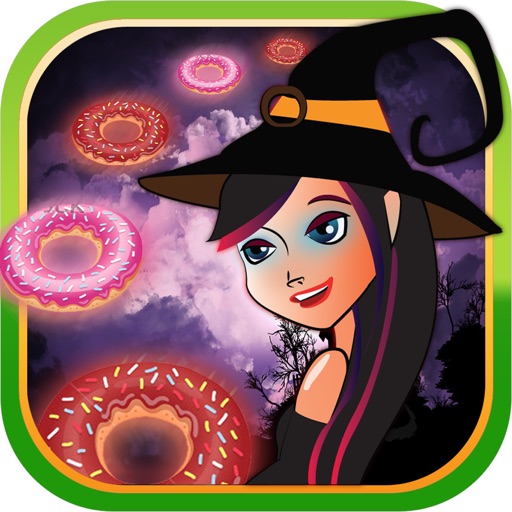Halloween Donut Toss - The Scary Witches Academy Mania- Free Icon