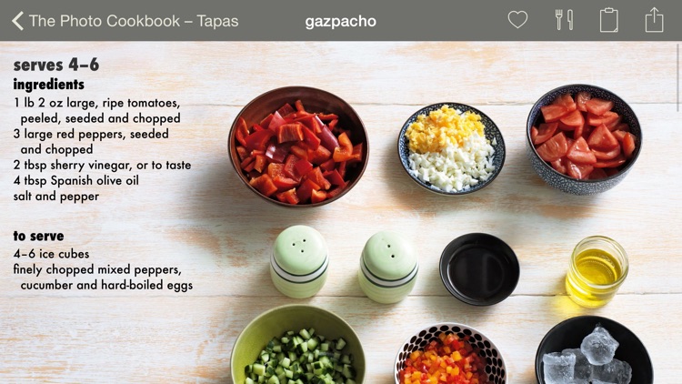 The Photo Cookbook – Tapas