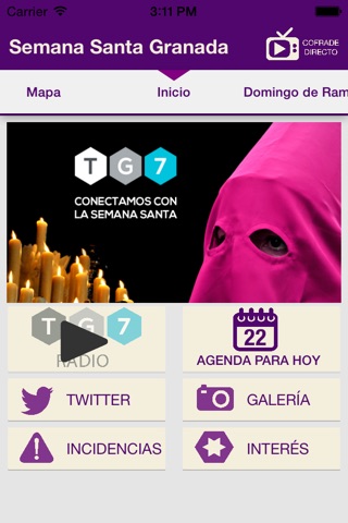 Cofrade Directo - Semana Santa Granada 2015 screenshot 3