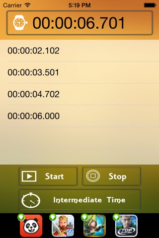 stop Watch Lite screenshot 3