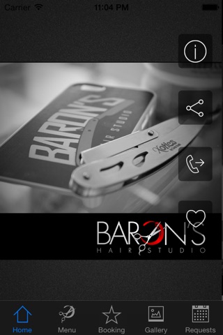Barons Hair Studio screenshot 2