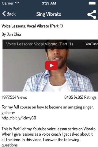 How To Sing - Complete Video Guide screenshot 4
