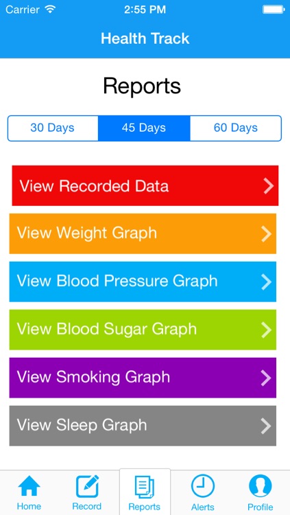 HealthTrack - Mobile Patient Monitoring and Reporting System screenshot-3