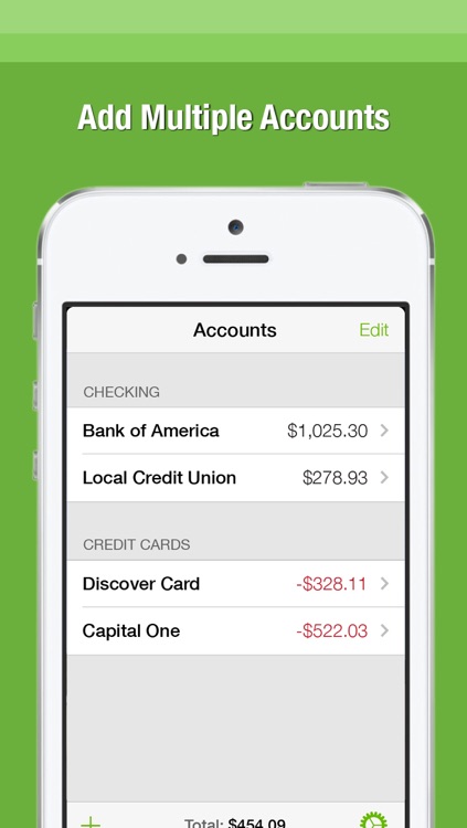 Balance — The Simple Checkbook Register