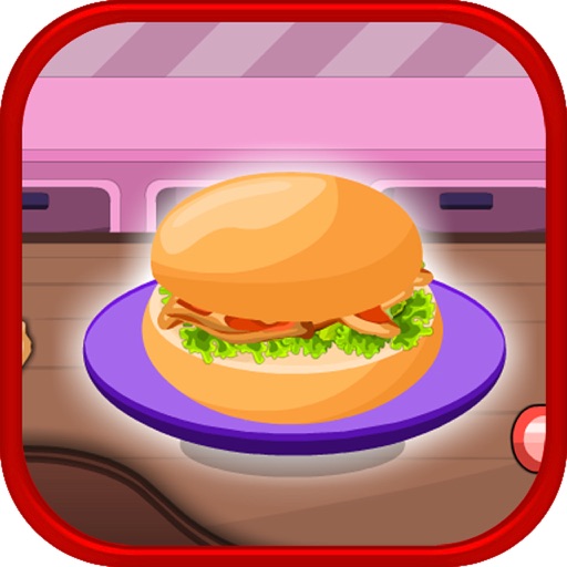 BBq Chicken Sandwiches Cooking Game Icon