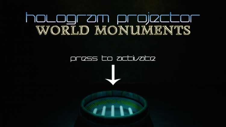 Hologram Projector: World Monuments