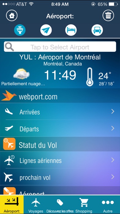 Montreal Airport + Flight Tracker HD YUL Pierre Elliott Trudeau Screenshot 2