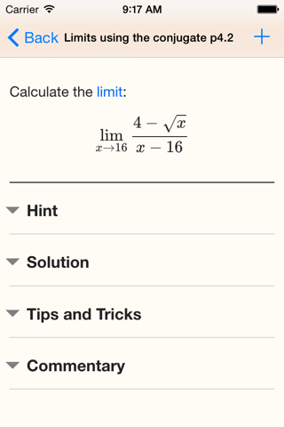 Calculus FTW -  Deep Insight into Solving Calculus Problems screenshot 3