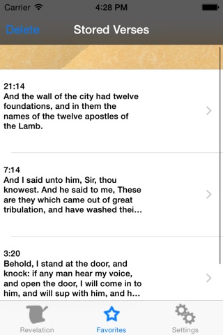 Revelation - Random verses from last book of the Bible screenshot 2