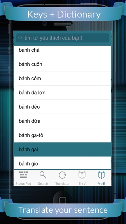 Viet Eng Dic + Keys (English to Vietnamese & Vietnamese to English)