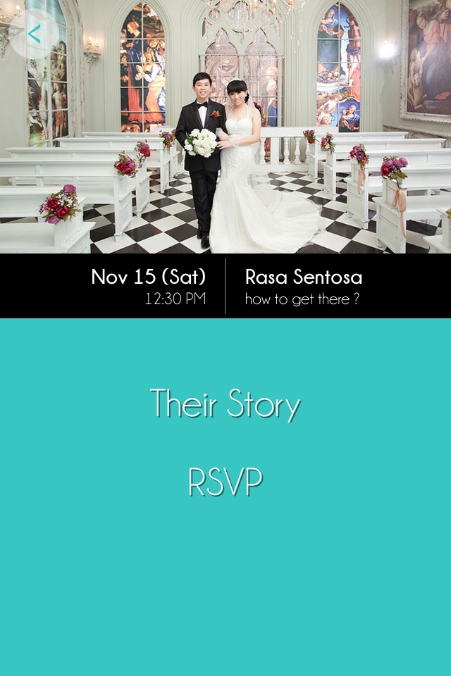 Big Day - the free wedding invitation tracker app screenshot 2