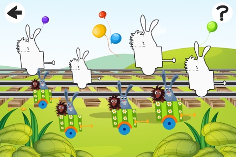 A Train-ing Rid-ing Kid-s Game-s For Toddler-s and Baby Learn-ing Sort-ing screenshot 3