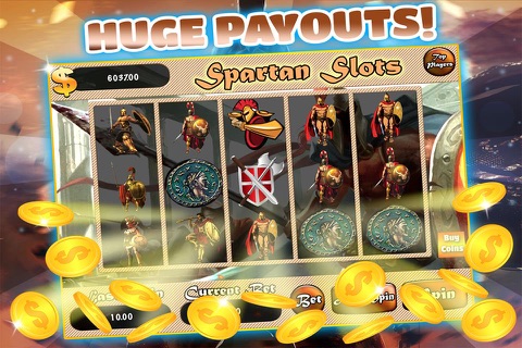 Spartan Slots - A Roman Casino Rich Adventure Free screenshot 2