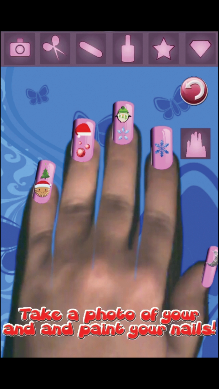 Рождество ногтей салон