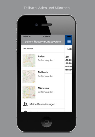 cellent Reservierungssystem screenshot 3