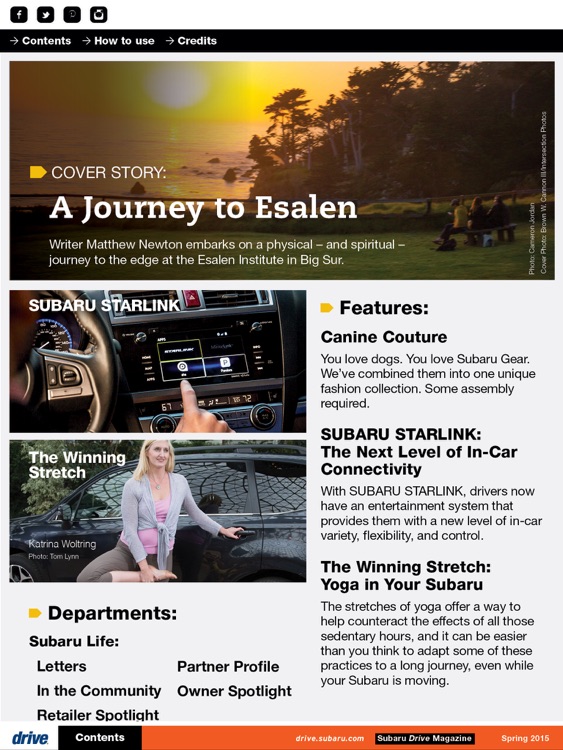 Subaru Drive Magazine