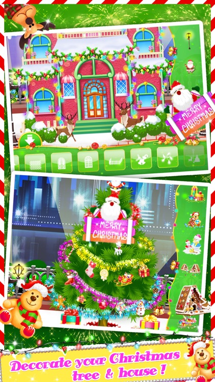 Christmas Salon 2 - Girls Makeup, Dressup and Makeover Games screenshot-4