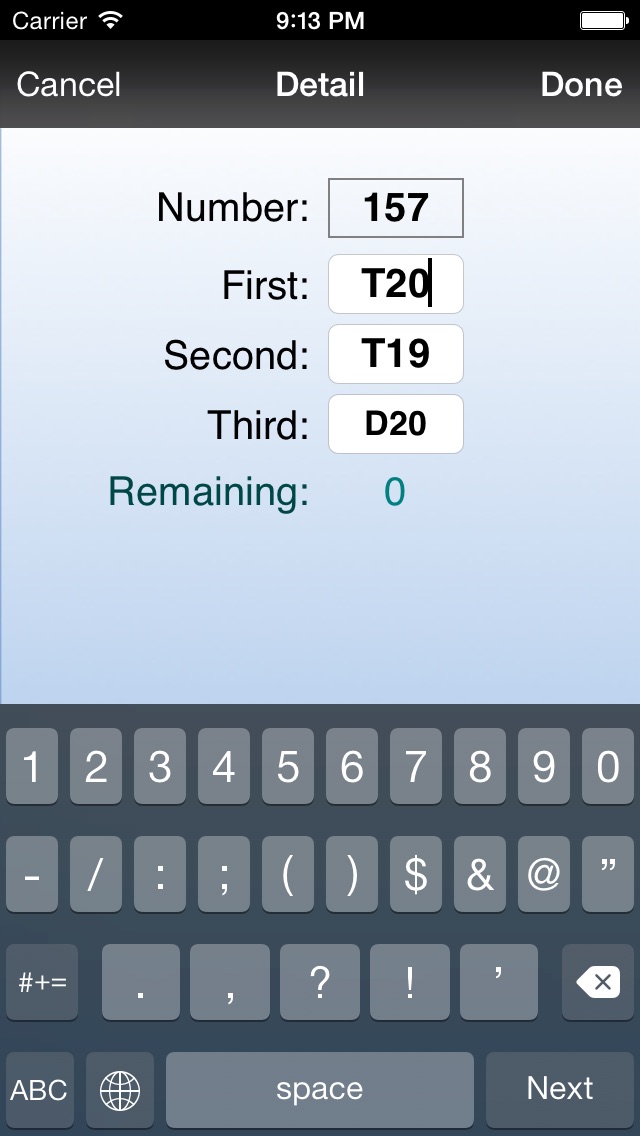 Hard darts scorerのスクリーンショット4 Hard darts scorerのスクリーンショット4
