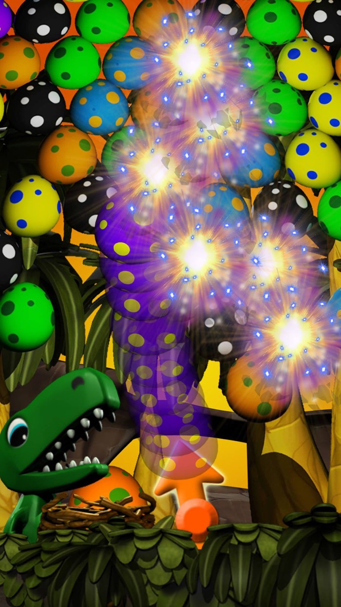 Jurassic Drop Bubble Shooter