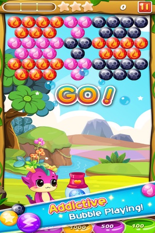 Bubble Pop Saga - shooter puzzle game for rescue the pet screenshot 2