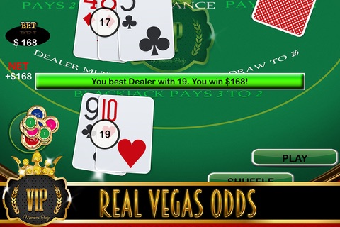 Blackjack VIP - Lucky 21 Casino Chips screenshot 3