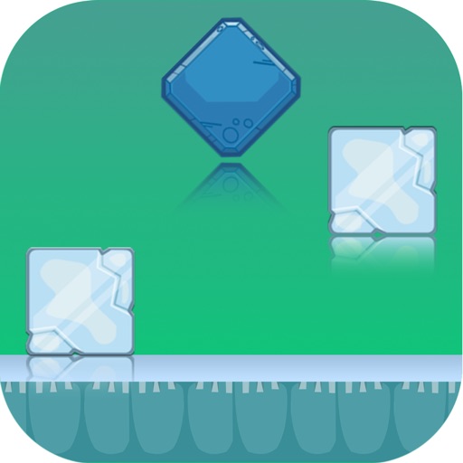 Ice Dash - Hard Indie Geometry Run Challenging Icon