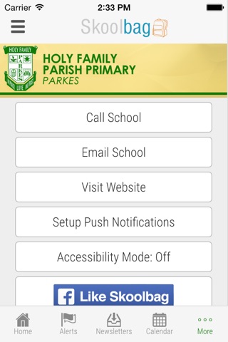 Holy Family Parish Primary School Parkes - Skoolbag screenshot 4