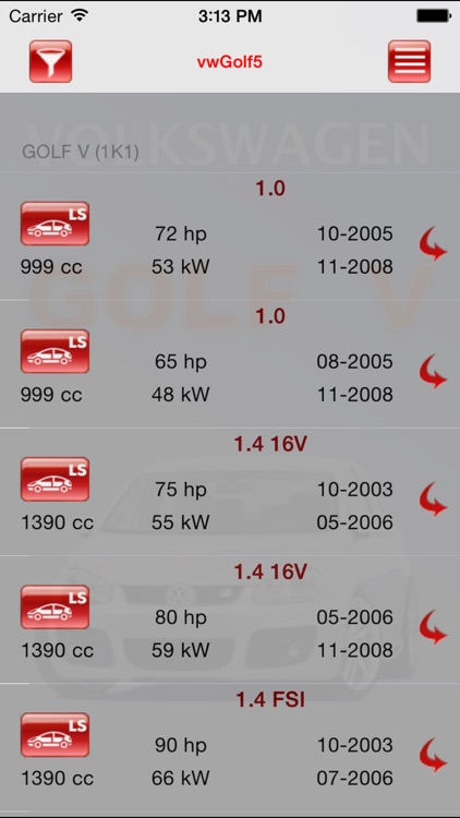 Auto parts VW Golf V-VII screenshot-4