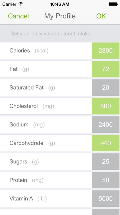 Food Nutrition Scale screenshot-4