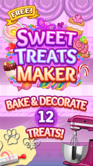 How to cancel & delete Sweet Treats Maker - Make, Decorate & Eat Sweets! from iphone & ipad 1