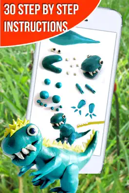 Game screenshot Dinosaurs. Let's create from modelling clay. Wikipedia for kids. Dino pets creative craft. mod apk